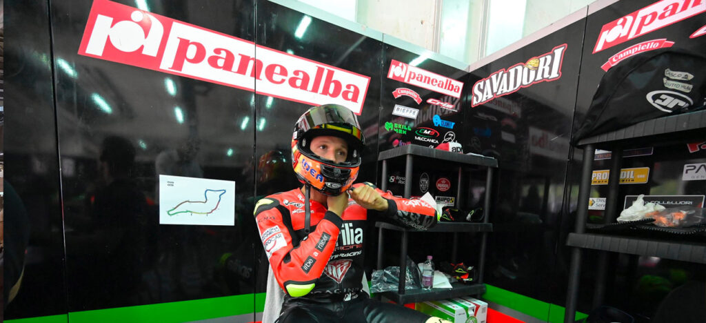 PANEALBA sponsors the World Superbike Championship, the 2020 Italian CIV Superbike...